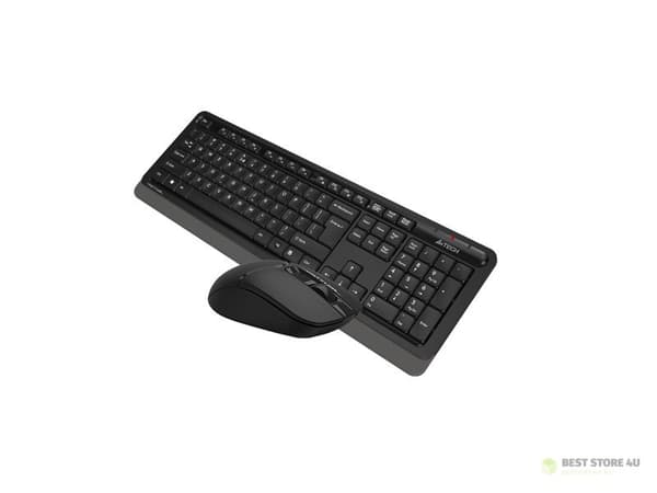 Tastatur + musesæt A4TECH Fstylet FG1012 WRLS Sort