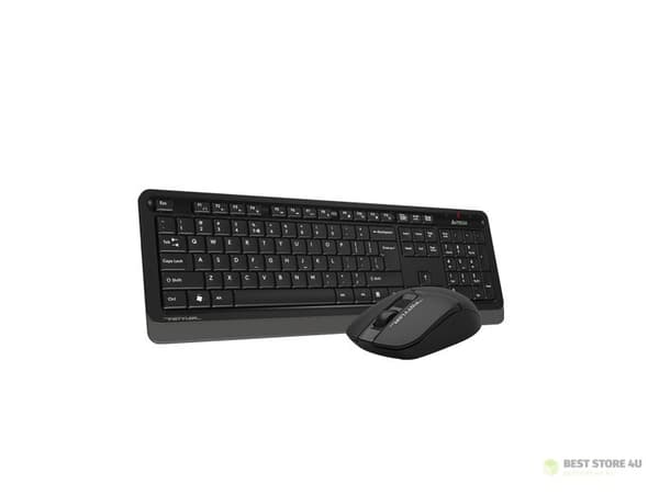 Tastatur + musesæt A4TECH Fstylet FG1012 WRLS Sort