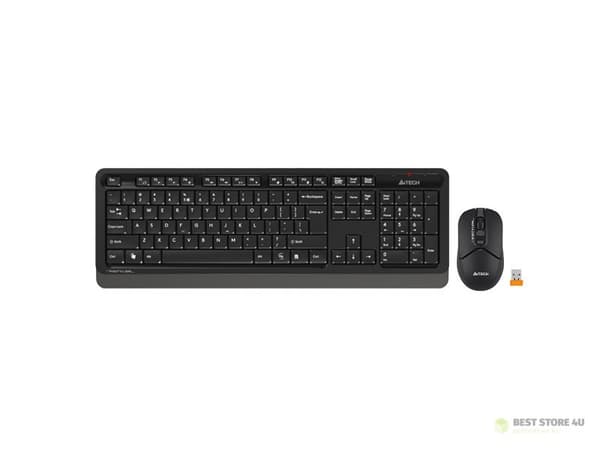 Tastatur + musesæt A4TECH Fstylet FG1012 WRLS Sort