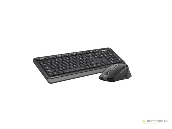 Tastatur + musesæt A4TECH FStyler 2.4G FG1035 RF NANO Grå