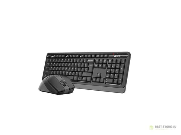 Tastatur + musesæt A4TECH FStyler 2.4G FG1035 RF NANO Grå