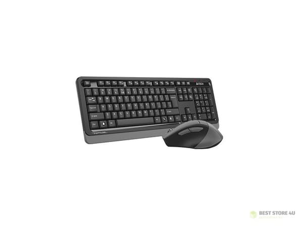 Tastatur + musesæt A4TECH FStyler 2.4G FG1035 RF NANO Grå