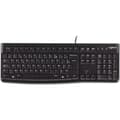 Miniatyrbild 1 av 5: Trådbundet tangentbord - Logitech - K120 Business - AZERTY - Svart