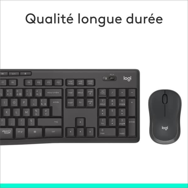 Tangentbordsmusset - Trådlös - Logitech - MK295 - AZERTY