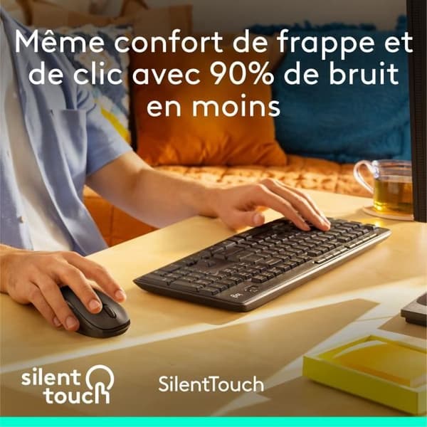 Tangentbordsmusset - Trådlös - Logitech - MK295 - AZERTY
