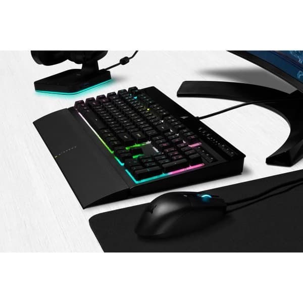 CORSAIR Spelkeyboard K55 PRO XT, RGB LED, Gummidomer (CH-9226715-FR)