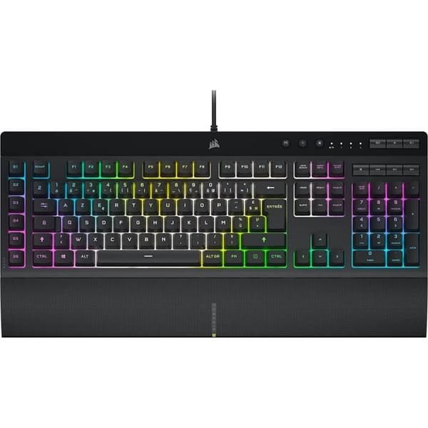 CORSAIR Spelkeyboard K55 PRO XT, RGB LED, Gummidomer (CH-9226715-FR)