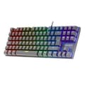 Miniatyrbild 2 av 3: Mekaniskt spelartangentbord (brun switch) Mars Gaming MK80 RGB (svart)