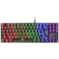 Miniatyrbild 1 av 3: Mekaniskt spelartangentbord (brun switch) Mars Gaming MK80 RGB (svart)