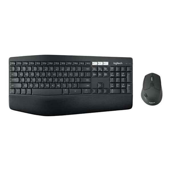 Tangentbord och mus - Logitech - MK850 Performance - Bluetooth, 2.4 GHz - Italienska - Ergonomisk