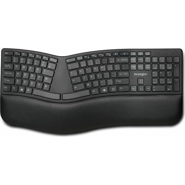 KENSINGTON PRO FIT ERGO TRÅDLÖST TANGENTBORD QWERTZ TYSK DUAL TECHNO