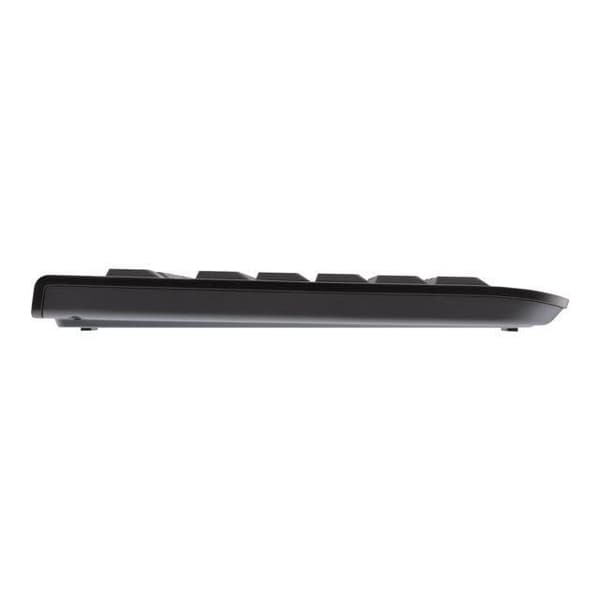 CHERRY KC 1000 tangentbord - AZERTY - Kabelanslutet - LPK - Plus & Play-anslutning - USB-port - Svart