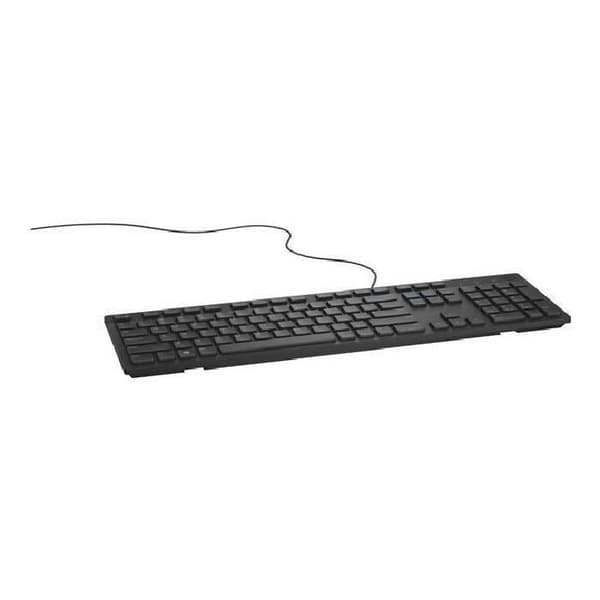 DELL KB216 Tangentbord - USB - AZERTY - Svart - Multimediatangenter