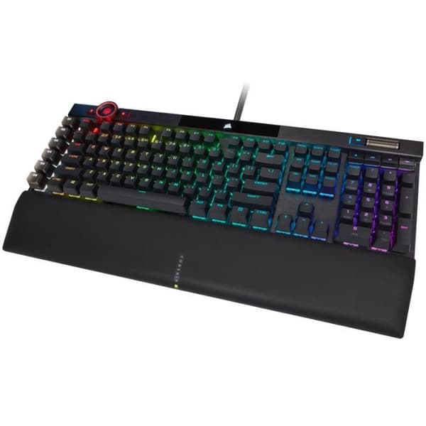 Speltangentbord - Corsair - K100 RGB - OPX-teknik - Bakgrundsbelyst - Trådbunden