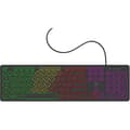 Miniatyrbild 1 av 6: RGB trådbundet tangentbord - MOBILITY LAB - ML306858 - AZERTY - Flerfärgad bakgrundsbelysning - Runda tangenter