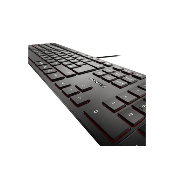 CHERRY KC 6000 Tunt tangentbord - USB - Frankrike - Svart