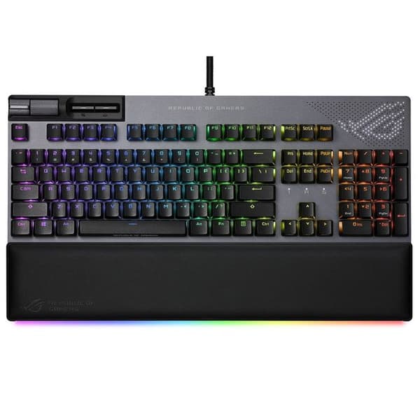 Tangentbord - Asus - ROG Strix Flare II Animate - Mekanisk - RGB-bakgrundsbelysning - AniMe Matrix