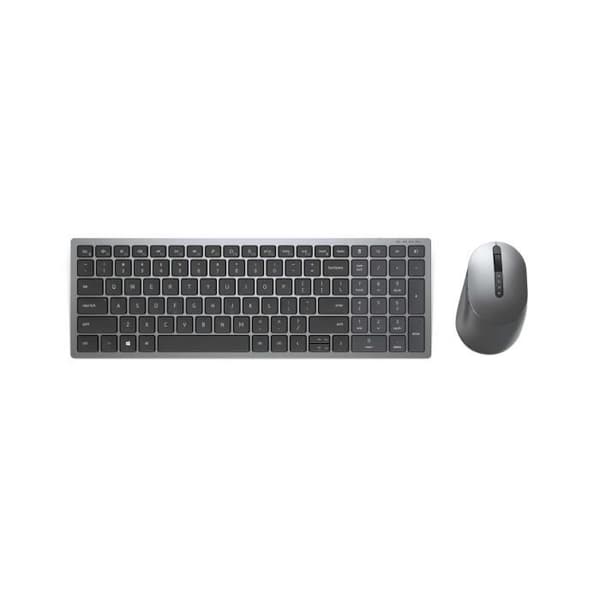 DELL KM7120W TRÅDLÖST RF-tangentbord + BLUETOOTH QWERTZ TYSK GRÅ, TIT