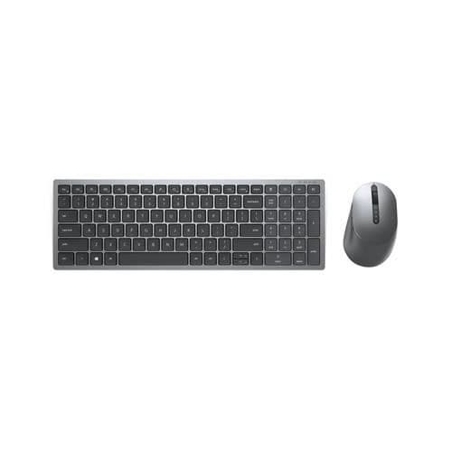 DELL KM7120W TRÅDLÖST RF-tangentbord + BLUETOOTH QWERTZ TYSK GRÅ, TIT