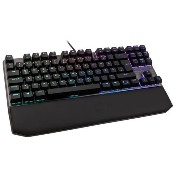 Cooler Master MasterKeys MK730 Gaming Keyboard, MX-Red, RGB, TKL - Svart Svart