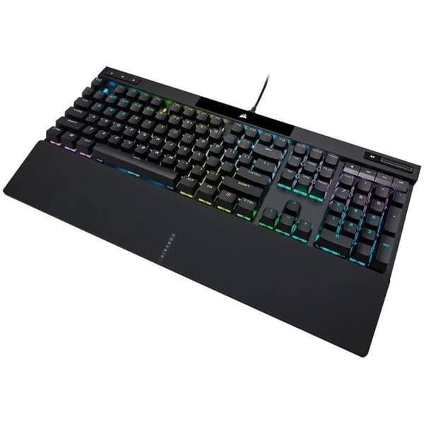Optiskt-mekaniskt speltangentbord - AZERTY - CORSAIR - K70 PRO OPX - RGB LED-bakgrundsbelysning - Svart (CH-910941A-FR)