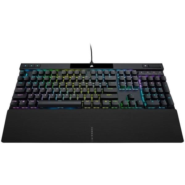 Optiskt-mekaniskt speltangentbord - AZERTY - CORSAIR - K70 PRO OPX - RGB LED-bakgrundsbelysning - Svart (CH-910941A-FR)
