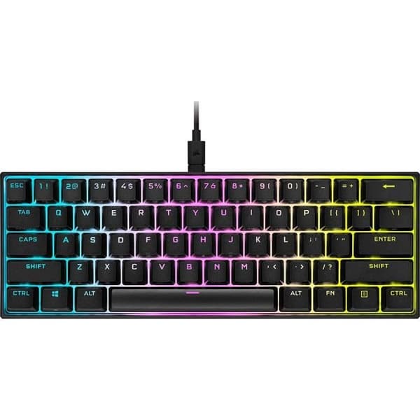 CORSAIR Spelklaviatur K65 Mini MX Röd (CH-9194010-FR) Svart