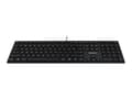 Miniatyrbild 3 av 3: Clavier CHERRY KC 6000 Slim med USB-kabel svart - CHERRY SX nyckelomkopplare