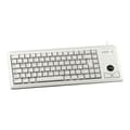 Miniatyrbild 3 av 3: Kompakt tangentbord CHERRY G84-4400 - Grå - USB - Cherry ML-teknik - Inbyggd trackball