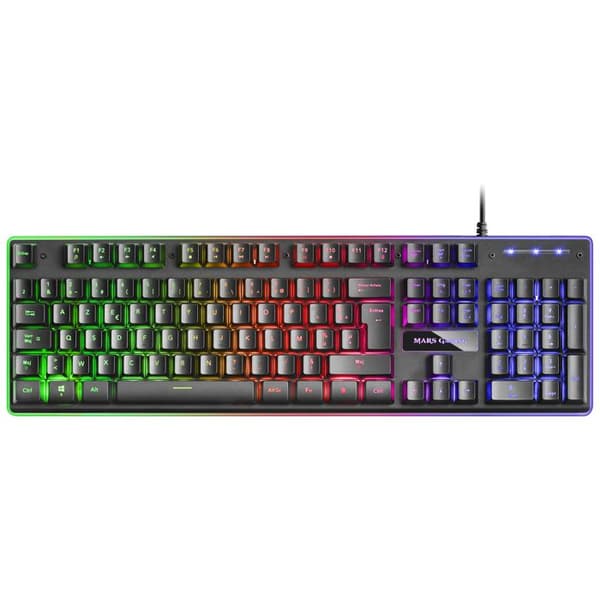 Combo av Enheter - Mars Gaming - MCPEXFR - H-MECH Tangentbord - 10K Mus - RGB Headset