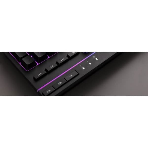 HyperX Alloy Core RGB-tangentbord - HYPERX - Tyska QWERTZ - Svart - 5 RGB-zoner - Membran