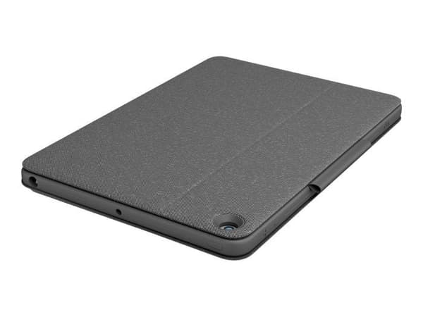 Tangentbord och fodral - LOGITECH - Combo Touch - QWERTY Italiensk - Bakgrundsbelyst - Grafit