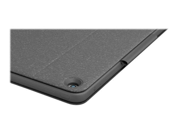 Tangentbord och fodral - LOGITECH - Combo Touch - QWERTY Italiensk - Bakgrundsbelyst - Grafit