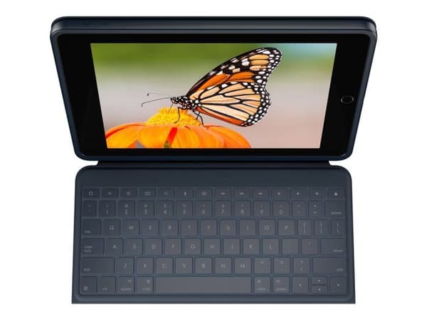 Tangentbord och mus RUGGED COMBO 3 CLASSIC BLUE 920-009657 - LOGITECH - 7 tum - Blå