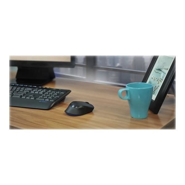 LOGITECH MK345 Tangentbord och mus - RF trådlöst USB-tangentbord - Trådlös USB optisk mus - RF - 1000 dpi - 3 knapp(ar)
