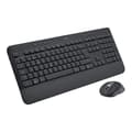 Miniatyrbild 1 av 4: Trådlöst tangentbord och musset - Logitech - Signature K650 och M650 - Bluetooth LE - AZERTY Franska - 10 m