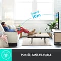 Miniatyrbild 4 av 4: TV-tangentbord - Trådlöst - Logitech - K400 Plus - Pekplatta - AZERTY - Svart
