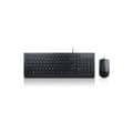 Miniatyrbild 1 av 2: Essential Wired Combo Tangentbord och Mus Set - LENOVO - USB - Svart - Franska