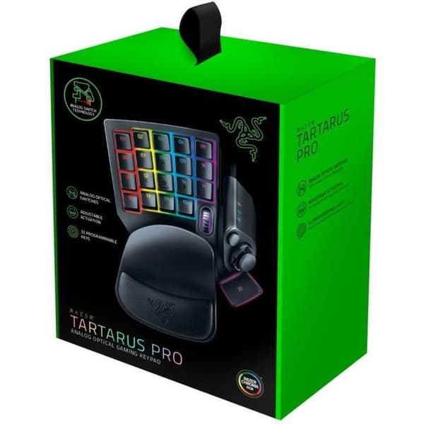 RAZER - TARTARUS PRO ANALOG MERCURY DATOR TANGENTBORD