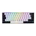Miniatyrbild 2 av 4: SHARKOON SGK50 S4 USB QWERTZ TANGENTBORD TYSK VIT (4044951033805)
