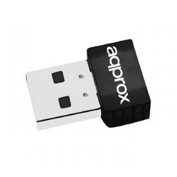 USB Wifi-adapter - approx! - APPUSB600NAV2 - Svart - USB - Trådlös Svart
