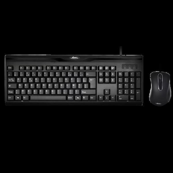 ADVANCE Starter Wired Combo Wired Tangentbord / Musset / CLS-197U - USB - AZERTY - Svart