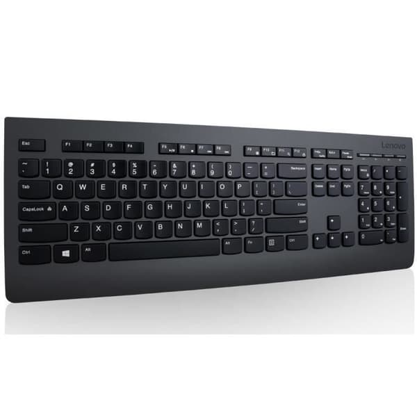 Trådlöst standardtangentbord Lenovo 4X30H56854 - QWERTZ - Svart
