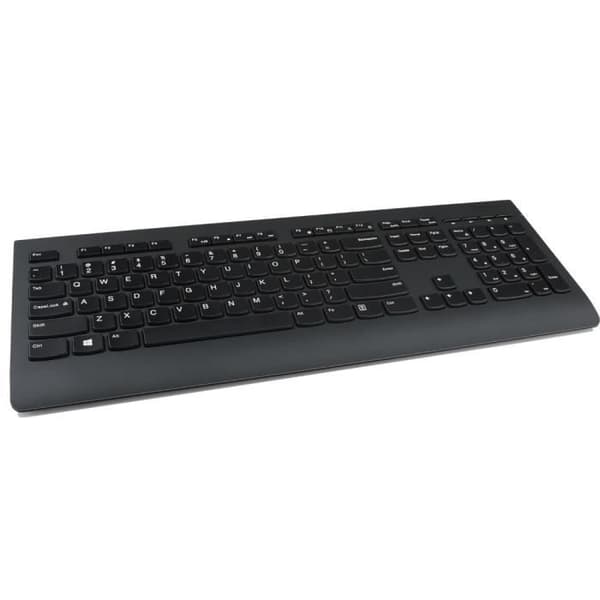 Trådlöst standardtangentbord Lenovo 4X30H56854 - QWERTZ - Svart