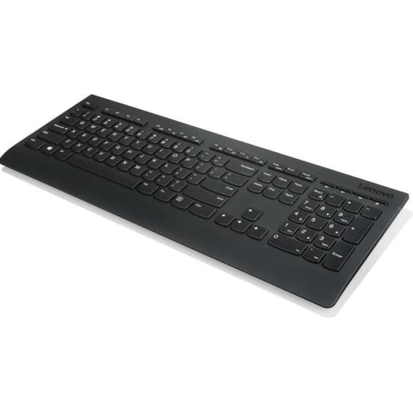 Trådlöst standardtangentbord Lenovo 4X30H56854 - QWERTZ - Svart Svart