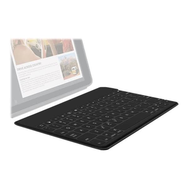 Logitech Keys-To-Go-tangentbord - Trådlös Bluetooth - Svart - Mekanisk nyckelbrytare