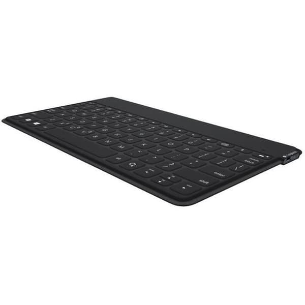 Logitech Keys-To-Go-tangentbord - Trådlös Bluetooth - Svart - Mekanisk nyckelbrytare