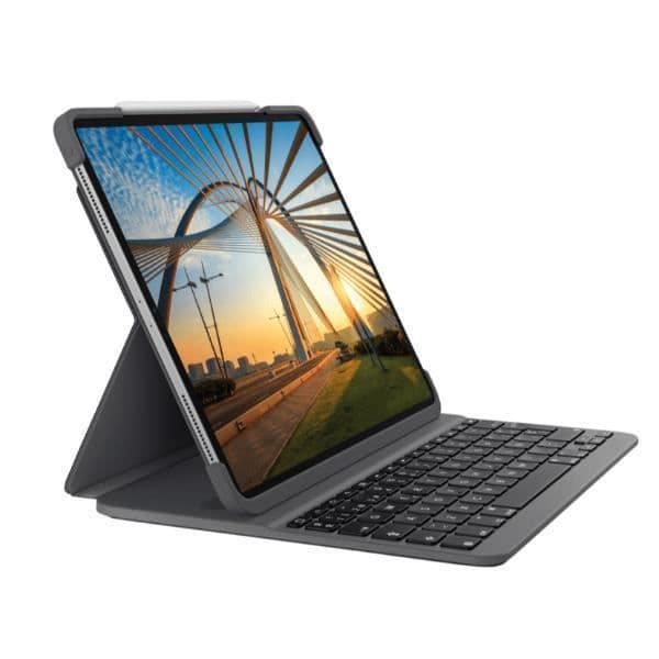 BÄRBAR OCH TABBPLATSER, Tillbehör för surfplattor och e-böcker, Tangentbordsfodral för surfplattor, Logitech Slim Folio