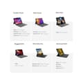 Miniatyrbild 5 av 6: Logitech Slim Folio iPad 7:e generation grafit esp mediter sp svart svart Noir