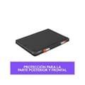 Miniatyrbild 6 av 6: Logitech Slim Folio iPad 7:e generation grafit esp mediter sp svart svart Noir
